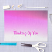 in roze tissuepapier (Craft)