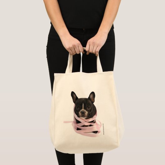  in roze tote bag (Voorkant (product))