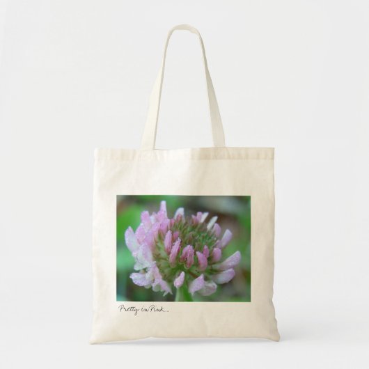  in roze tote bag (Voorkant)