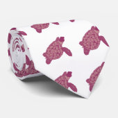  in roze zeeen stropdas (Opgerold)