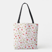 in Rozen Canvas tas (Achterkant)