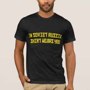 In Rusland draagt Shirt je