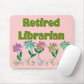 In ruste Librarian "Spring Sensation" Muismat (Met muis)