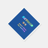 In ruste...meer tijd om te bakken servet (Hoek)