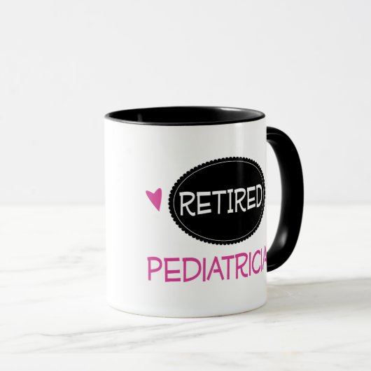 In ruste pediatricus roze vlinder mok (Voorkant rechts)