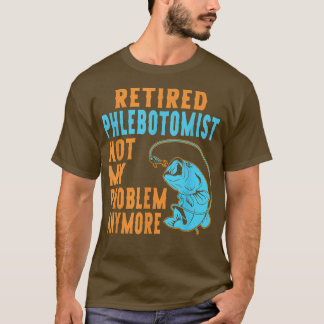 In ruste Phlebotomist Vist Lover Retirement 1875 T-shirt