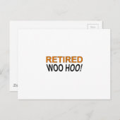 In ruste Woo Hoo Briefkaart (Voorkant / Achterkant)