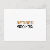 In ruste Woo Hoo Briefkaart (Voorkant)