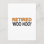 In ruste Woo Hoo Briefkaart (Voorkant)