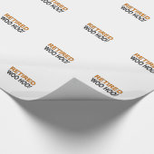 In ruste Woo Hoo Cadeaupapier (Hoek)