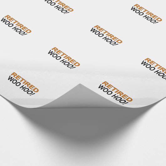 In ruste Woo Hoo Cadeaupapier (Hoek)