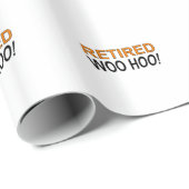 In ruste Woo Hoo Cadeaupapier (Rol Hoek)