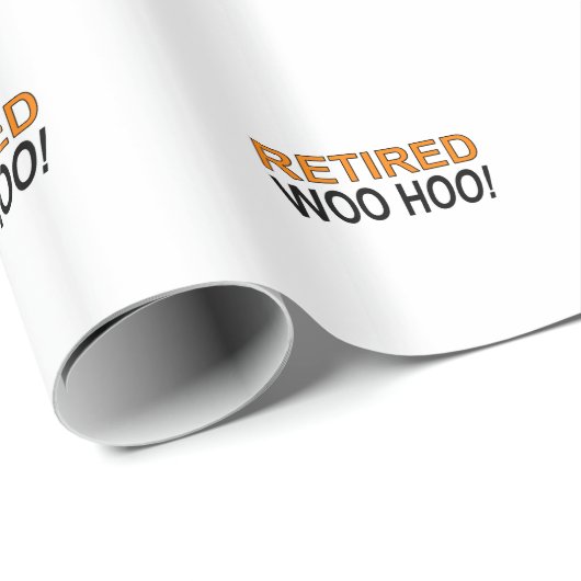 In ruste Woo Hoo Cadeaupapier (Rol Hoek)