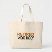 In ruste Woo Hoo Grote Tote Bag (Voorkant)