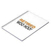 In ruste Woo Hoo Notitieboek (Linkerzijde)