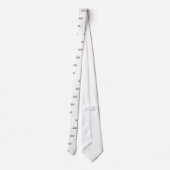 In ruste Woo Hoo Stropdas (Achterkant)