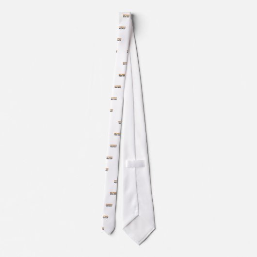 In ruste Woo Hoo Stropdas (Achterkant)