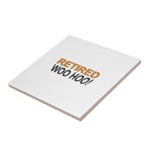 In ruste Woo Hoo Tegeltje (Zijkant)