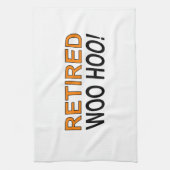 In ruste Woo Hoo Theedoek (Verticaal)