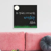 In rustige momenten canvas afdruk (Insitu (Woonkamer))