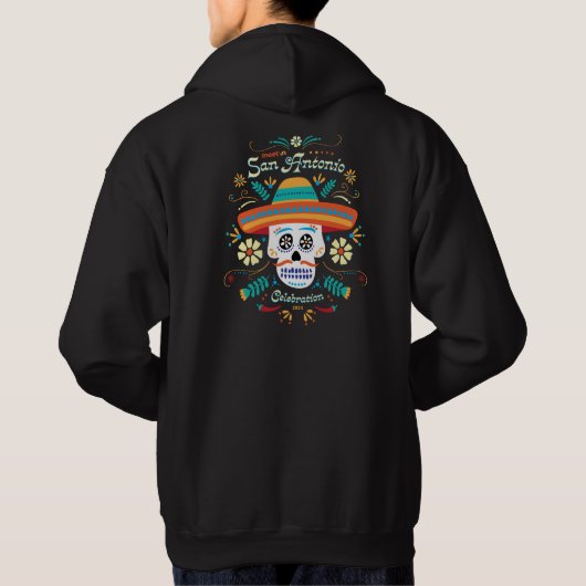 In San Antonio Hodie ontmoeten Hoodie (Achterkant)