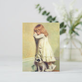 In schande door Charles Burton Barber,  kunst Briefkaart (Staand voorkant)