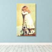 In schande door Charles Burton Barber, kunst Canvas Afdruk (Insitu (Houten vloer))