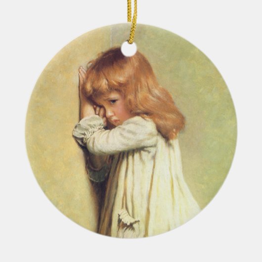 In schande door Charles Burton Barber,  kunst Keramisch Ornament (Voorkant)