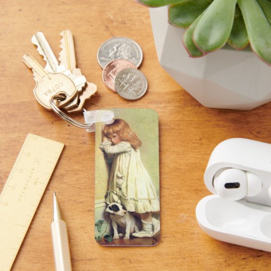 In schande door Charles Burton Barber,  kunst Sleutelhanger (Bureau)