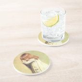 In schande door Charles Burton Barber,  kunst Zandsteen Onderzetter (Zijkant)