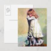 In schande  oliehoudende schildermasterstuk briefkaart (Voorkant / Achterkant)