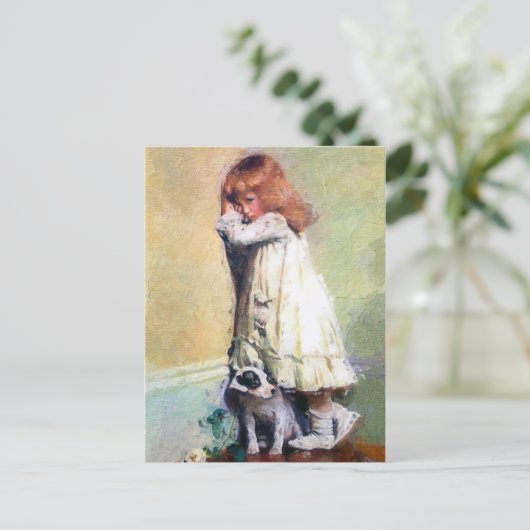 In schande oliehoudende schildermasterstuk briefkaart (Staand voorkant)