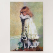 In schande  oliehoudende schildermasterstuk legpuzzel (Verticaal)