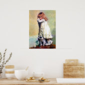 In schande oliehoudende schildermasterstuk poster (Keuken)