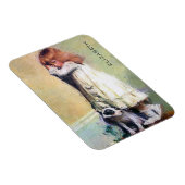 In schande  olieschilders, speciaal gepersonalisee magneet (Rechterzijde)