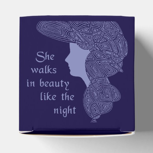 In schoonheid bedankdoosjes (Bovenkant)