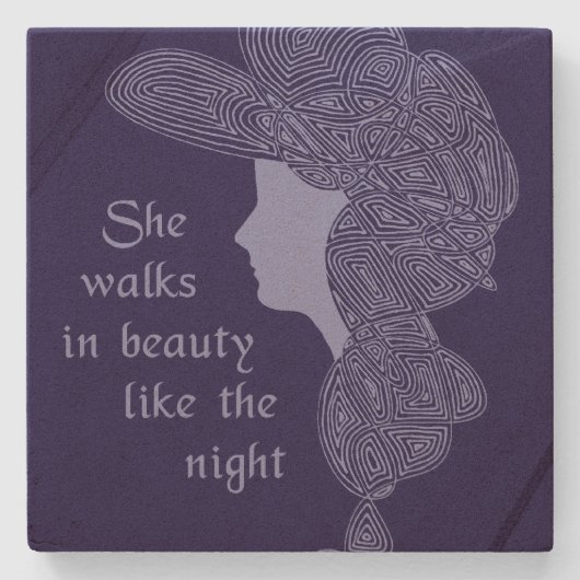 In schoonheid stenen onderzetter (Voorkant)