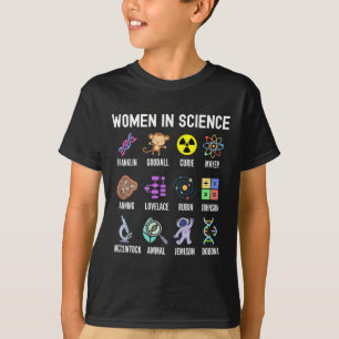 In Science - Feministische Stem Girls Empowerment  T-shirt