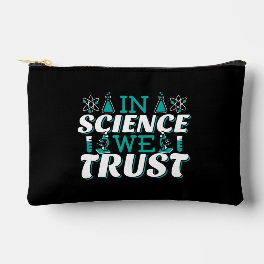 In Science We Trust Citaat - Leraar Etui (Voorkant)