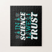 In Science We Trust Citaat - Leraar Legpuzzel (Verticaal)