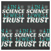 In Science We Trust Citaat - Leraar Stof (Swatch)