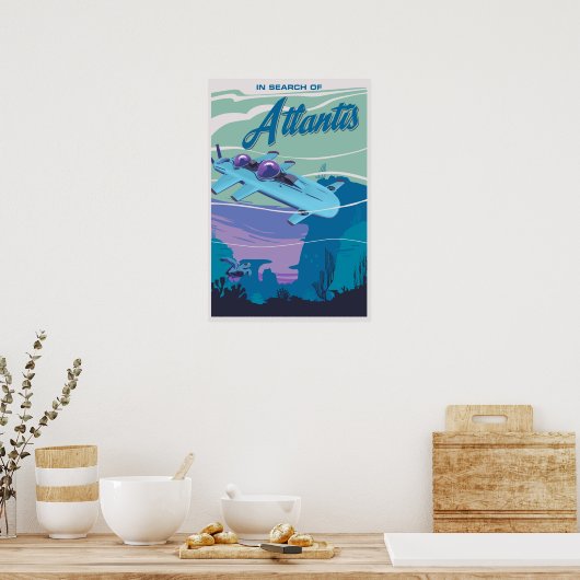 In Search of Atlantis Poster (Keuken)