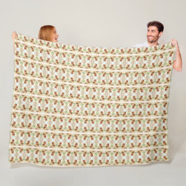 In Search of Blossom Gold.2 Fleece Deken