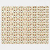 In Search of Blossom Gold.2 Fleece Deken (Voorkant (Horizontaal))