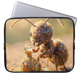 In Search of Blossom Gold.4 Laptop Sleeve