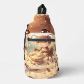In Search of Blossom Gold.9 Sling Bag (Voorkant)