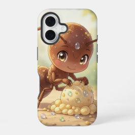 In Search of Blossom Gold iPhone 16 Hoesje