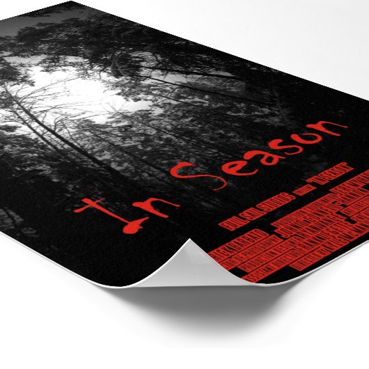 In seizoen poster (Hoek)