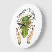 In selderij vertrouwen we - Celery Juice Lover Fun Grote Klok (Hoek)