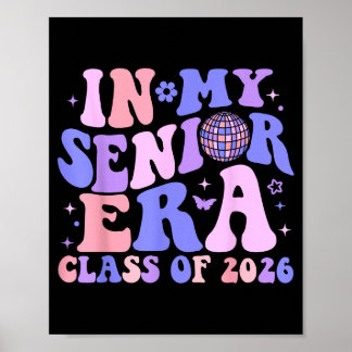 In senior klas van 2026 groovy senior 2026 poster
